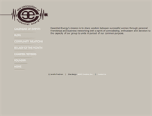 Tablet Screenshot of essentialenergy.org